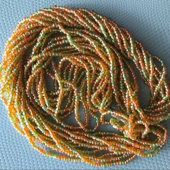 Seed bead multi-stand necklace - Picture 4 of 5